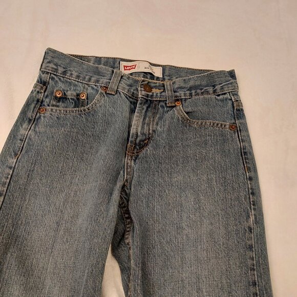Levi Strauss & Co. 550 Kids Relaxed Fit Blue Jeans | Size 10 Regular | Durable - Picture 2 of 7